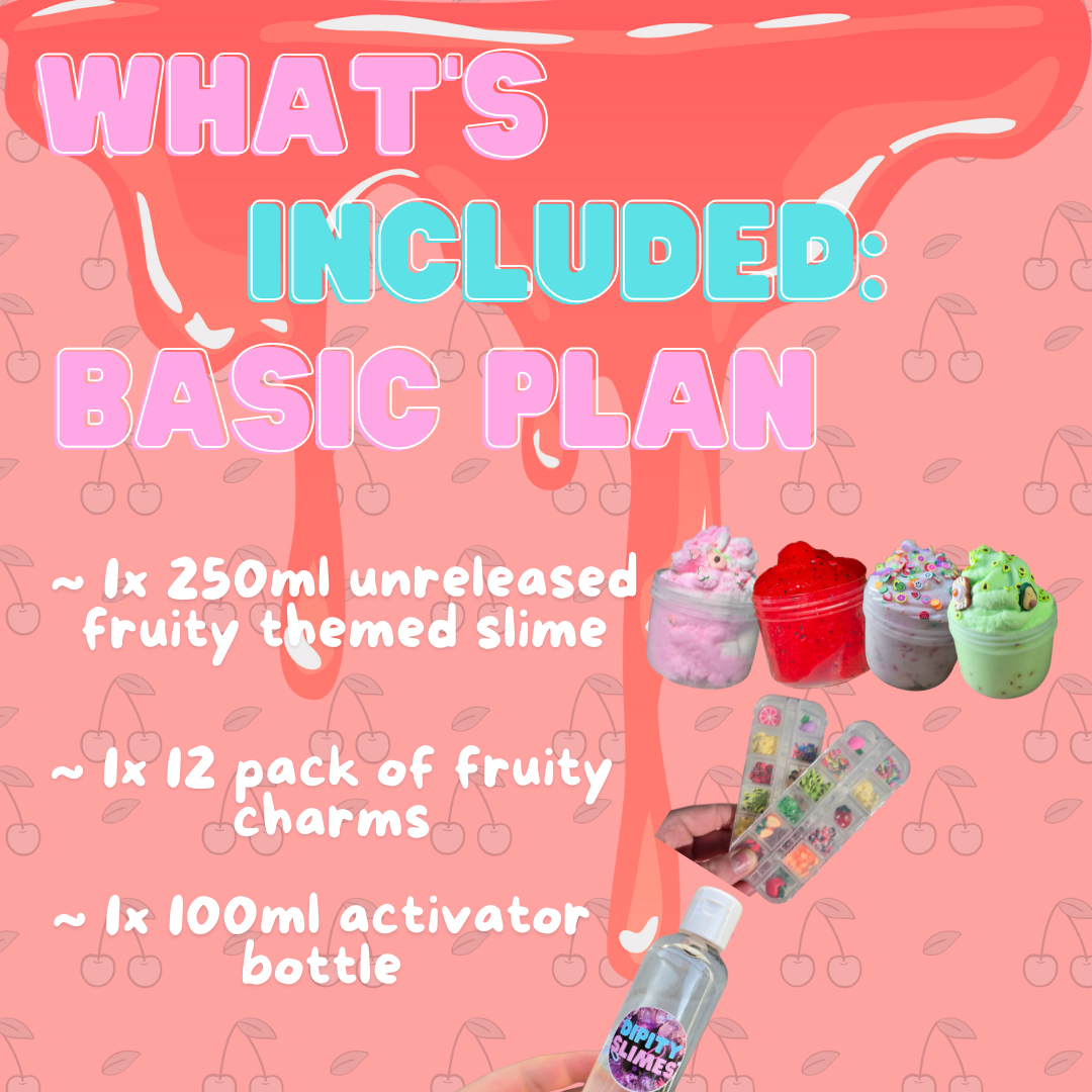 Dipity Slimes Subscription Box: Basic Plan