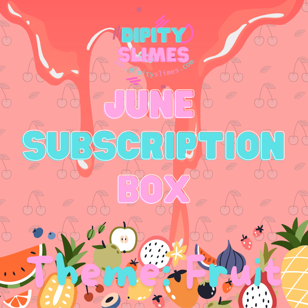 Dipity Slimes Subscription Box: Standard Plan