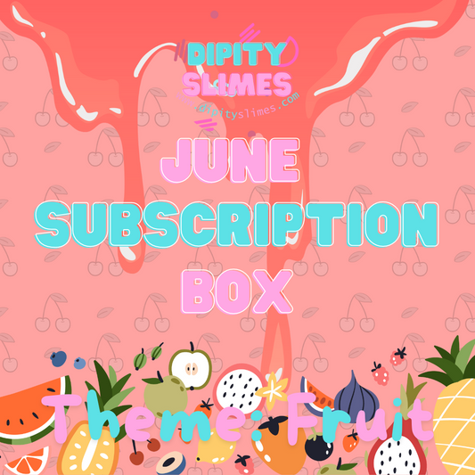 Dipity Slimes Subscription Box: Basic Plan