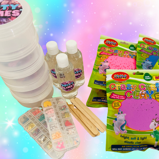 Make Your Own Clay Slime Kit (5 Pack)