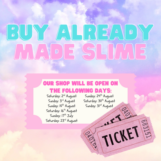 Come Buy Slime At Our Store
